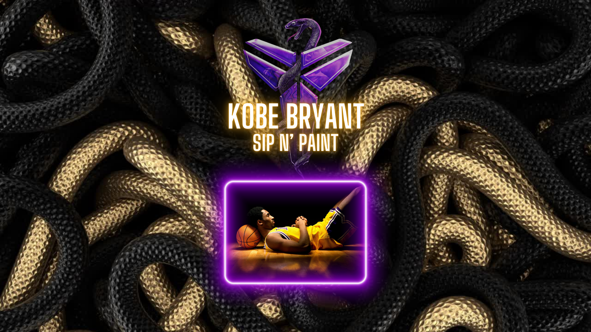 Kobe Bryant Tribute Paint Night Sip N' Paints
